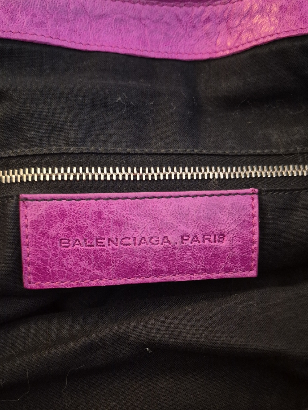 BALENCIAGA Le City Small Lambskin Top-Handle Bag- Rose Magenta - Picture 2 of 10